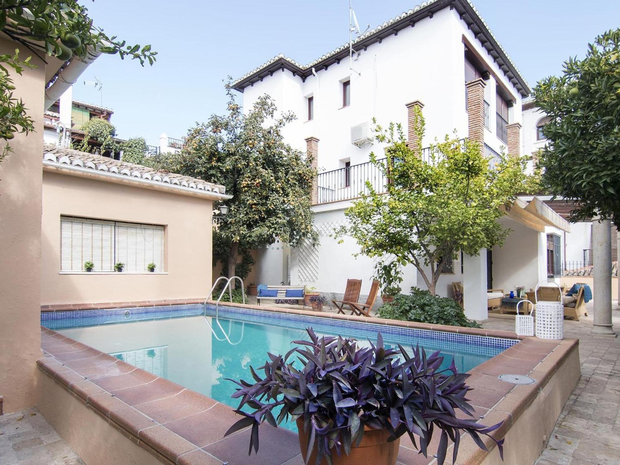 Carmen De Los Naranjos Exclusive Villa Granada Exteriör bild