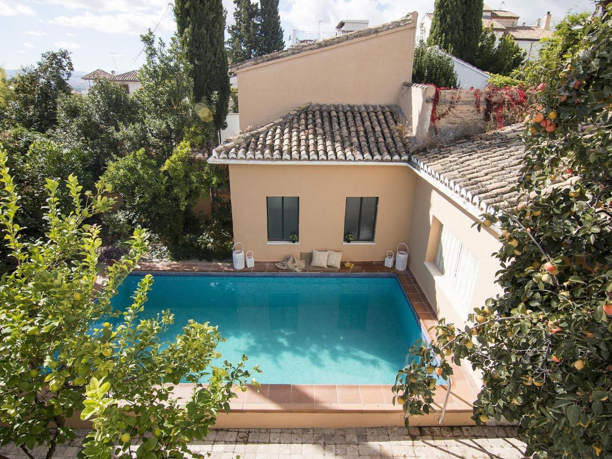 Carmen De Los Naranjos Exclusive Villa Granada Exteriör bild