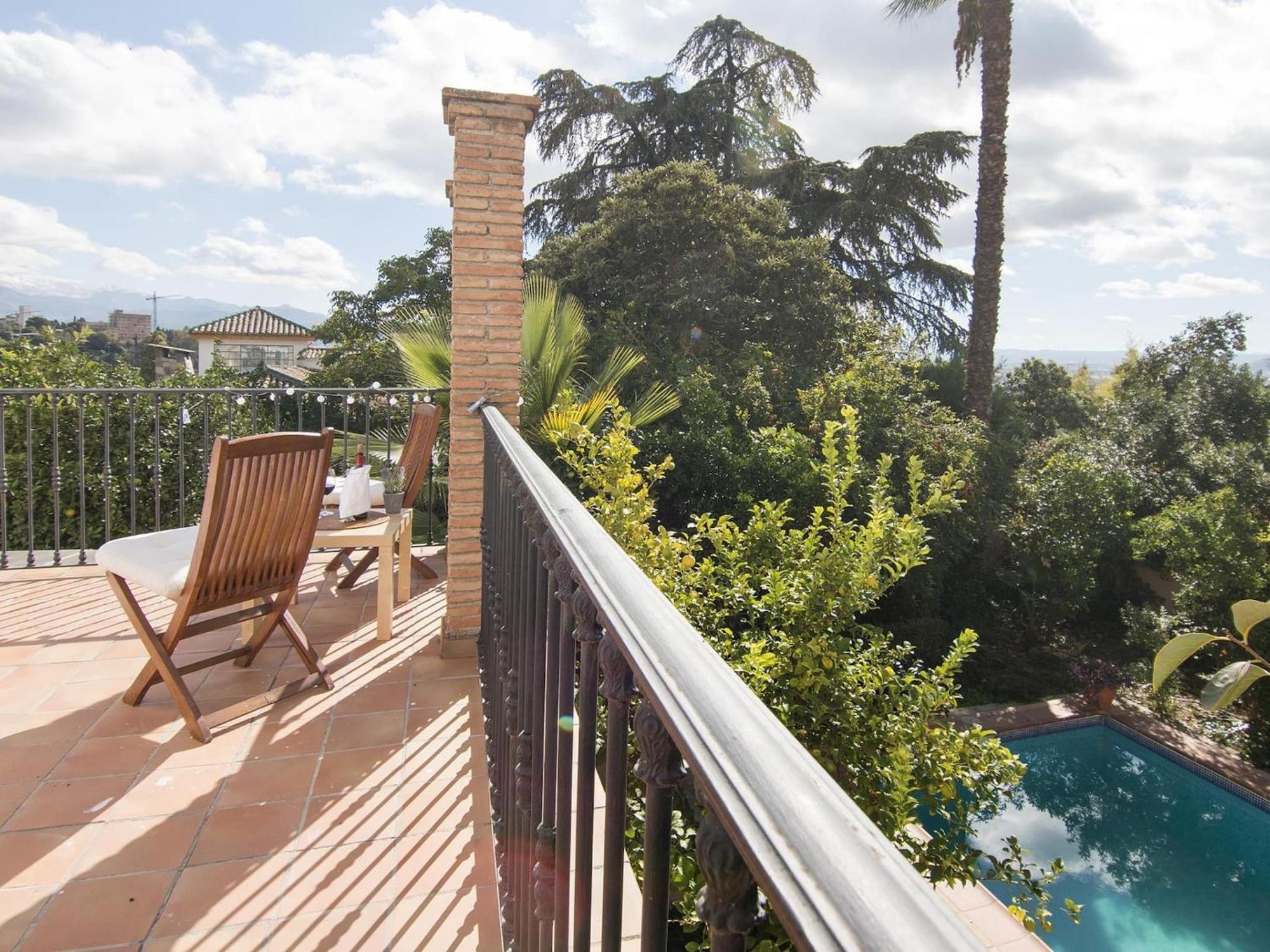 Carmen De Los Naranjos Exclusive Villa Granada Exteriör bild